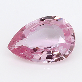 0.67 ct Pear Shape Pink Sapphire : Fine Pink