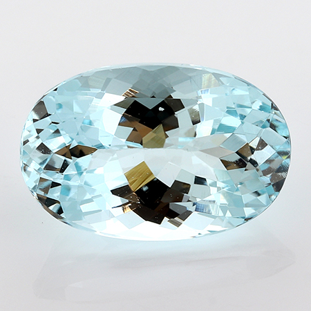 2.86 ct Fine Blue Oval Natural Aquamarine