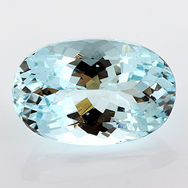 2.86 ct Fine Blue Oval Natural Aquamarine