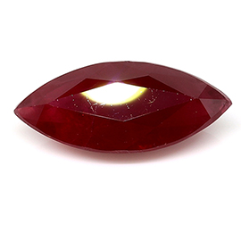 1.63 ct Marquise Ruby : Deep Rich Red