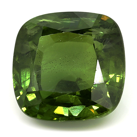 1.96 ct Cushion Cut Sapphire : Green