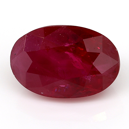 0.61 ct Rich Red Oval Natural Ruby