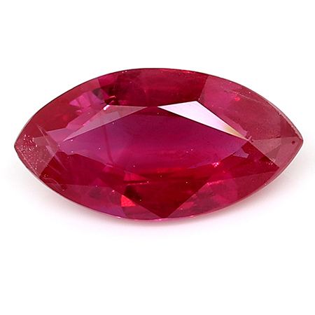 0.58 ct Marquise Ruby : Red