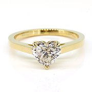 18K Yellow Gold 1.00ct Diamond Ring