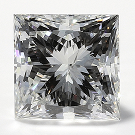 1.00 ct Princess Cut Natural Diamond : I / SI2