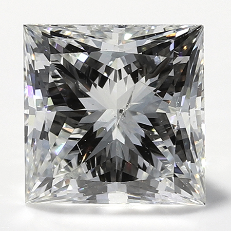 1.00 ct Princess Cut Natural Diamond : I / SI2