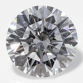 0.53 ct Round Natural Diamond : D / VVS2