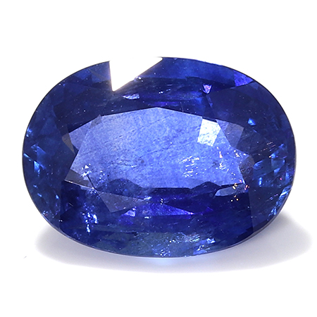 1.23 ct Oval Blue Sapphire : Fine Royal Blue