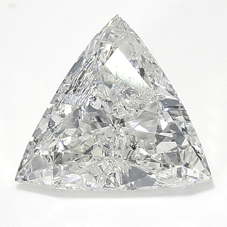 0.52 ct Trillion Natural Diamond : F / I1