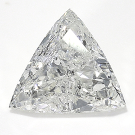 0.52 ct Trillion Natural Diamond : F / I1
