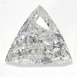 0.52 ct Trillion Diamond : F / I1