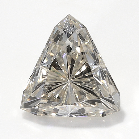 0.52 ct Trillion Diamond : Fancy Light Brown / VS2