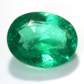 2.76 ct Rich Green Oval Natural Emerald