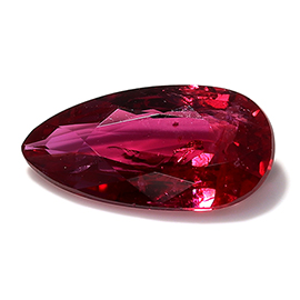 1.05 ct Pear Shape Ruby : Rich Red