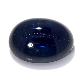 3.00 ct Deep Darkish Blue Cabochon Natural Blue Sapphire