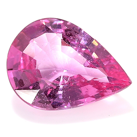 1.11 ct Pear Shape Pink Sapphire : Fine Pink
