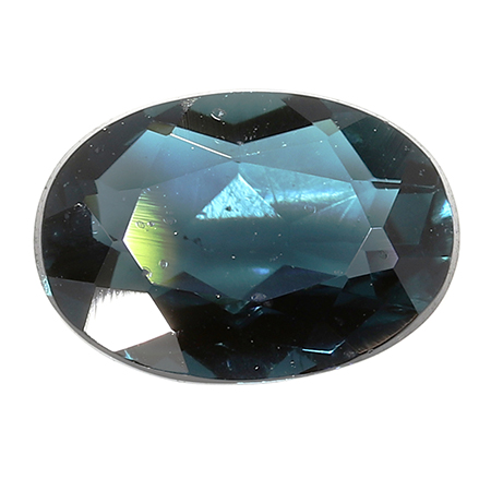 0.70 ct Oval Tourmaline : Grayish Blue