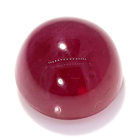 3.90 ct Cabochon Ruby : Deep Red