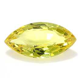 0.65 ct Fine Yellow Marquise Natural Sapphire