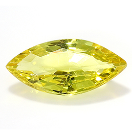 0.59 ct Marquise Sapphire : Fine Yellow
