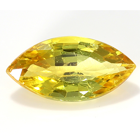0.68 ct Fine Yellow Marquise Natural Sapphire