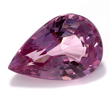 1.13 ct Pear Shape Pink Sapphire : Fine Pink