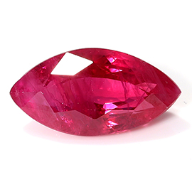 1.09 ct Marquise Ruby : Fiery Red