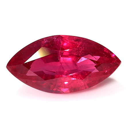 1.05 ct Marquise Ruby : Fiery Red