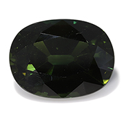 6.23 ct Rich Darkish Green Oval Natural Sapphire