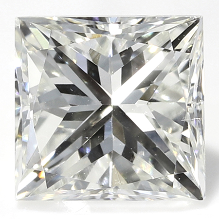 0.41 ct Princess Cut Diamond : H / VS2