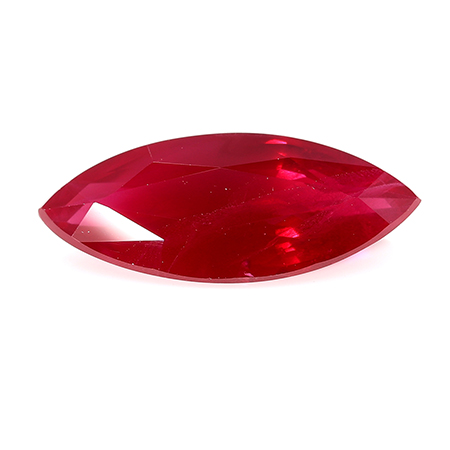 1.43 ct Marquise Ruby : Pigeon Blood Red
