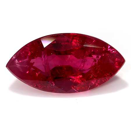 1.51 ct Fine Purple Red Marquise Natural Ruby