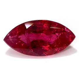 1.51 ct Fine Purple Red Marquise Natural Ruby