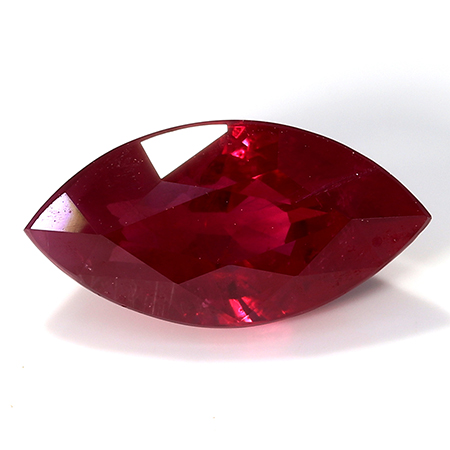 1.49 ct Marquise Ruby : Rich Red