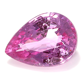 0.97 ct Rich Pink Pear Shape Natural Pink Sapphire