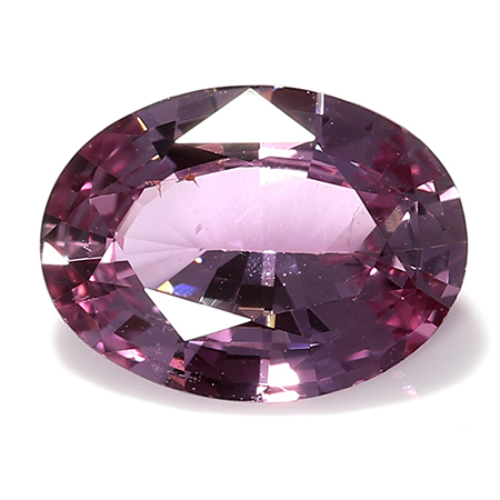 0.95 ct Oval Pink Sapphire : Fine Purple Pink