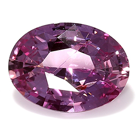 0.97 ct Oval Pink Sapphire : Rich Pink
