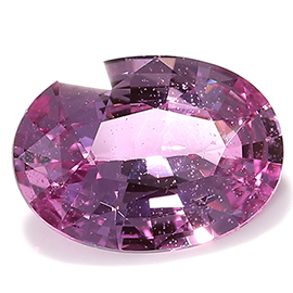 0.79 ct Oval Pink Sapphire : Fine Pink