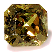 0.69 ct Golden Yellow Emerald Cut Yellow Sapphire