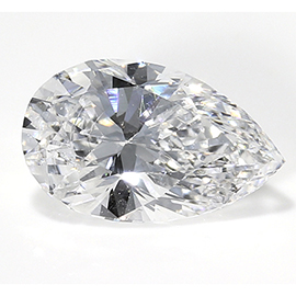 0.35 ct Pear Shape Natural Diamond : D / VS2