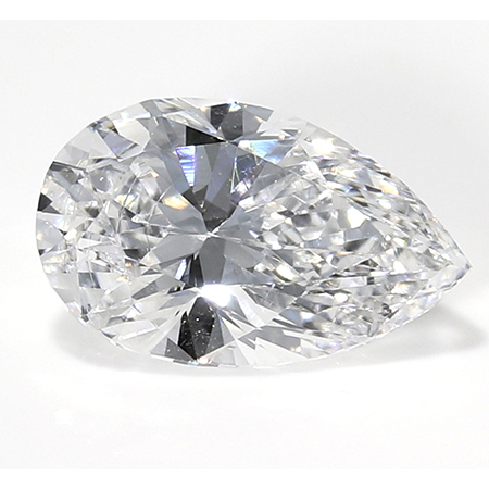 0.35 ct Pear Shape Natural Diamond : D / VS2
