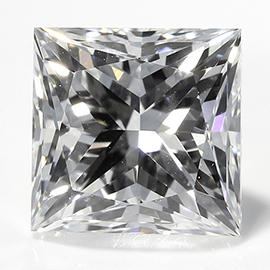1.30 ct Princess Cut Natural Diamond : G / VVS1