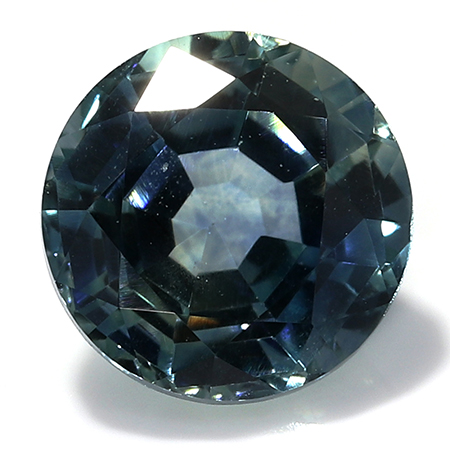 1.35 ct Round Teal Sapphire