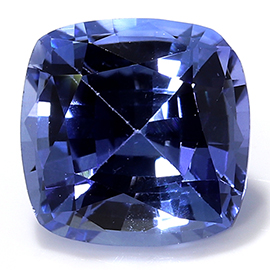 0.89 ct Cushion Cut Blue Sapphire : Fine Blue