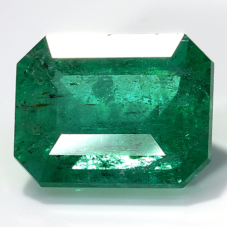 1.94 ct Emerald Cut Emerald : Rich Green