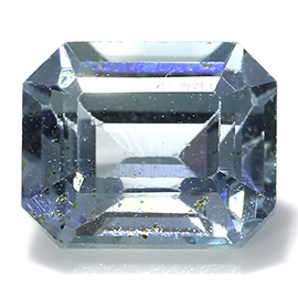 0.70 ct Light Blue Emerald Cut Natural Sapphire