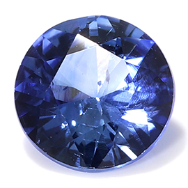 0.47 ct Fine Blue Round Natural Sapphire