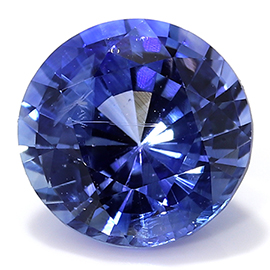 0.68 ct Round Sapphire : Fine Blue