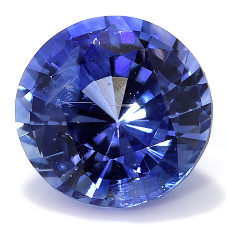 0.68 ct Fine Blue Round Natural Sapphire