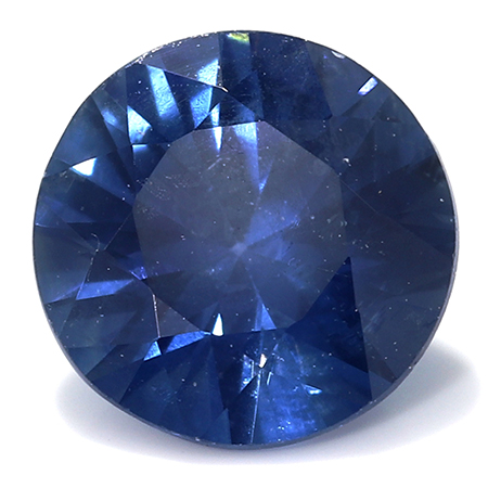 0.67 ct Round Sapphire : Fine Blue